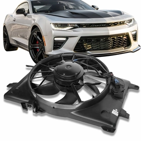 00-02 Ford Crown Victoria Lincoln Town Car Radiator Cooling Fan Assembly - FO3115121
