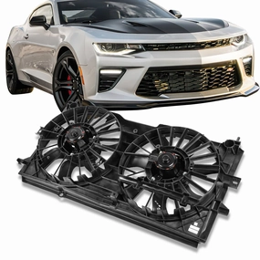 00-03 Chevy Impala Monte carlo 3.4L 3.8L Radiator Cooling Fan Assembly - GM3117108