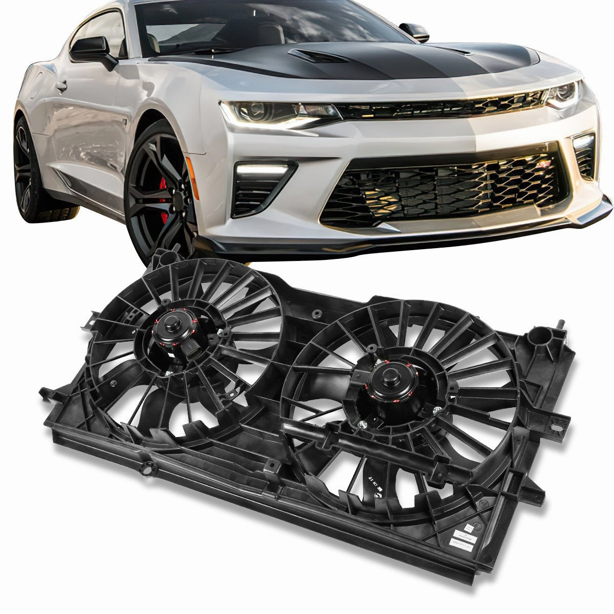 00-03 Chevy Impala Montecarlo 3.4L 3.8L Radiator Cooling Fan Assembly - GM3115122