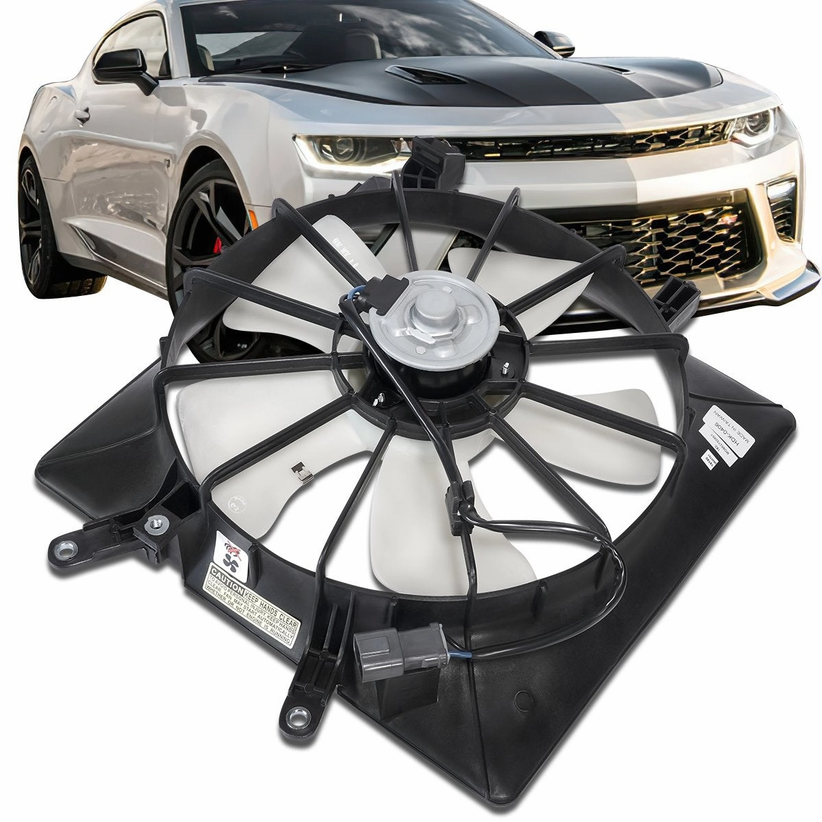 01-05 Honda Civic Radiator Cooling Fan Assembly - HO3115115