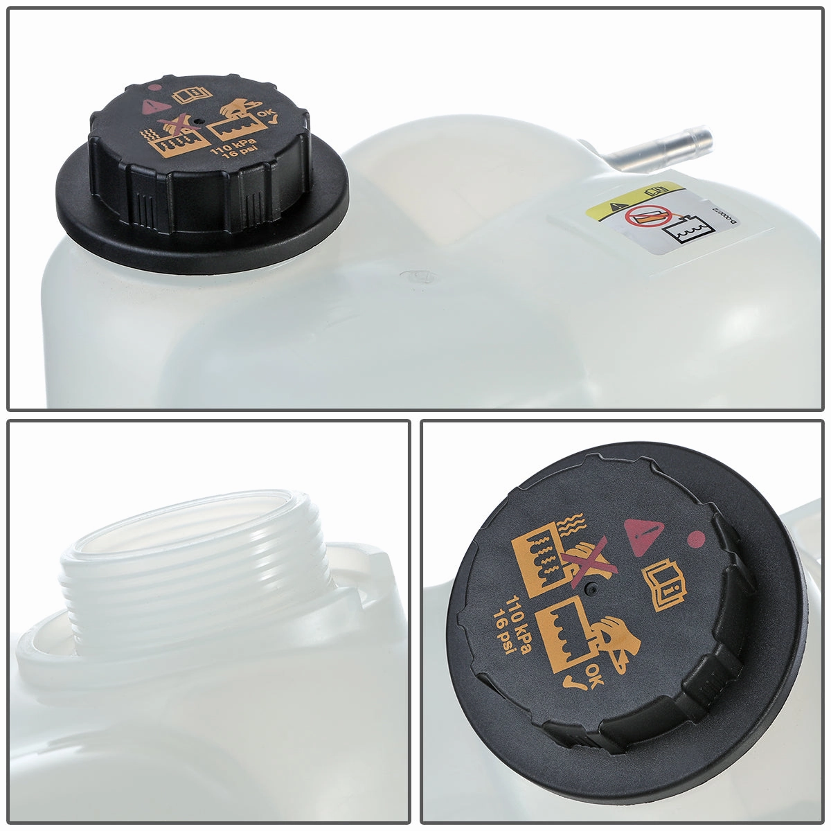 02-05 Ford Explorer Mercury Mountaineer 4.0L 4.6L Coolant Overflow Reservoir w/ Cap