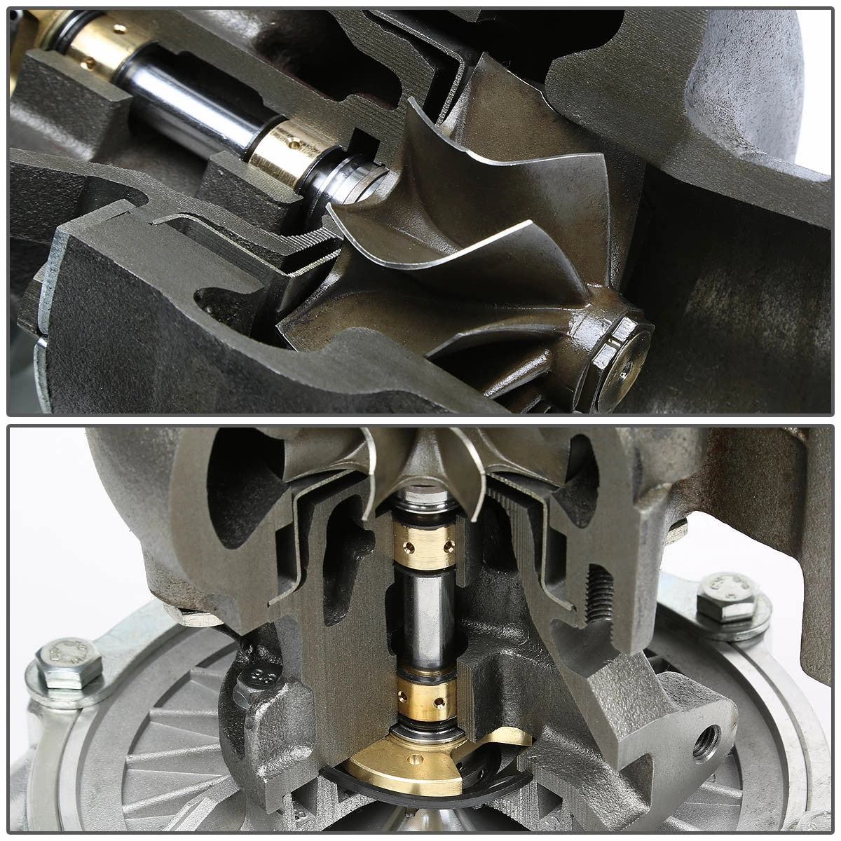 03-07 Dodge Ram Cummins 6BT 5.9L I6 OHV T3 HY35 / HY35W Turbocharger