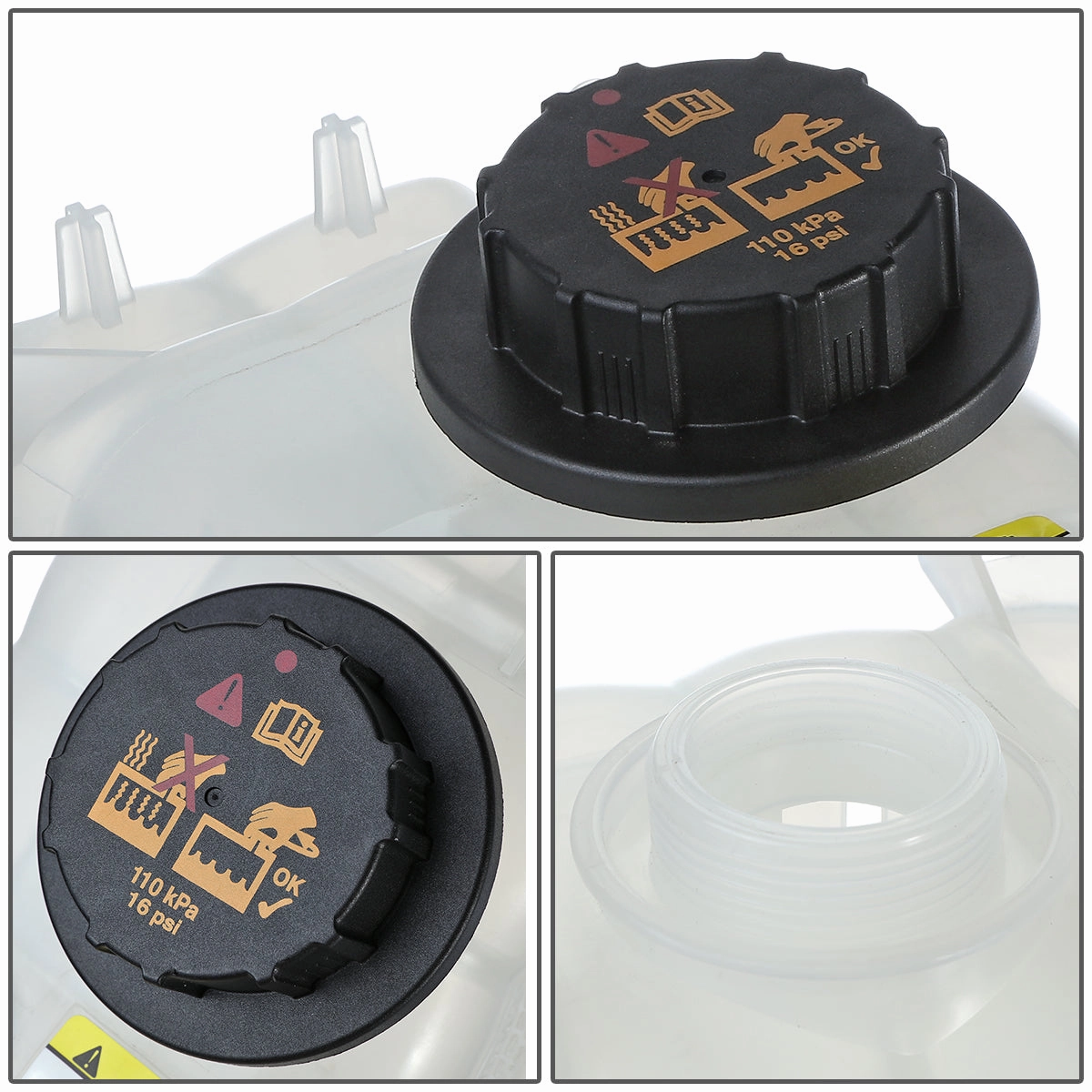 04-07 Ford Freestar Mercury Monterey 3.9L 4.2L Coolant Overflow Reservoir w/ Cap