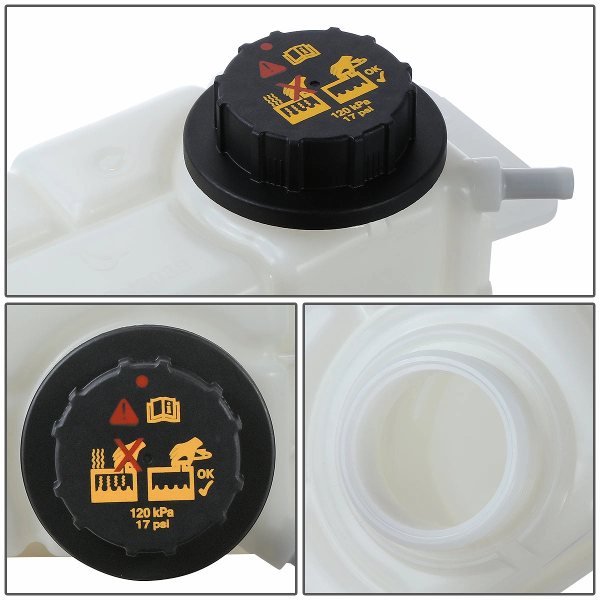 04-08 Chevy Aveo Aveo5 Coolant Overflow Reservoir w/ Cap