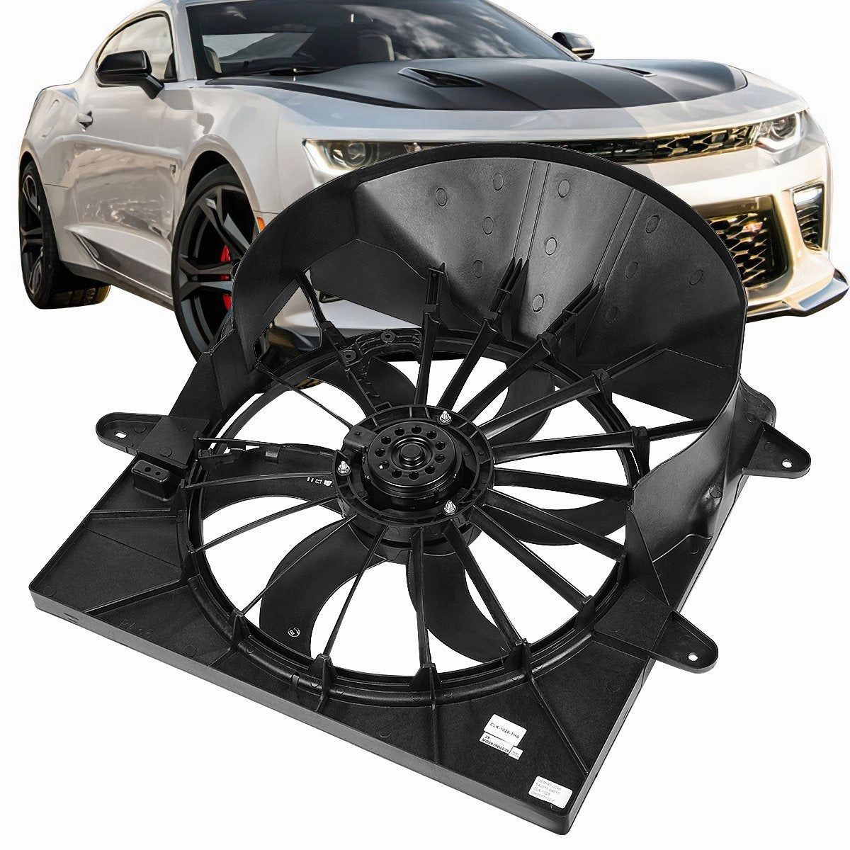 05-08 Jeep Grand Cherokee Commander 3.7L 4.7L 6.1L Radiator Cooling Fan - CH3117102