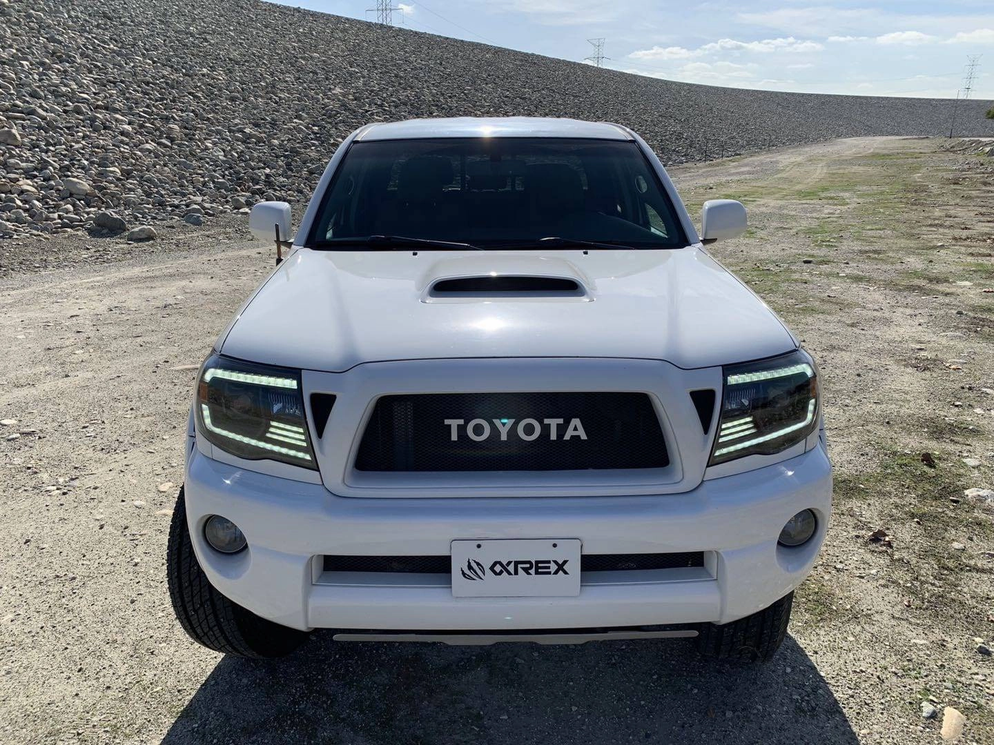 05-11 Toyota Tacoma PRO-Series Halogen Projector Headlights Chrome