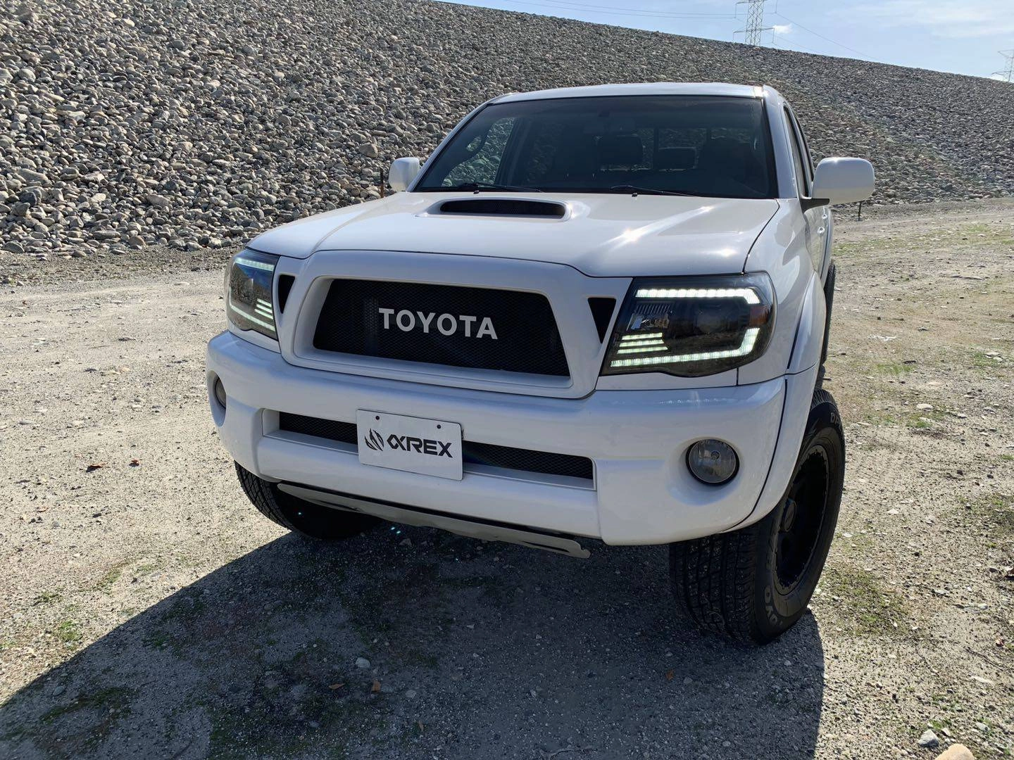 05-11 Toyota Tacoma PRO-Series Halogen Projector Headlights Chrome
