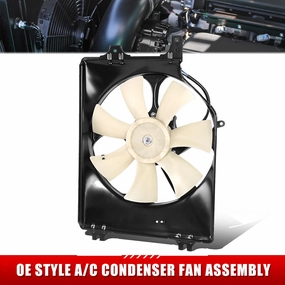 05-12 Acura RL A/C Condenser Cooling Fan Assembly - 38615RJAJ02