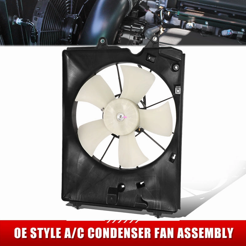 07-09 Acura MDX A/C Condenser Cooling Fan Assembly Driver/ Left - 19015RYEA01