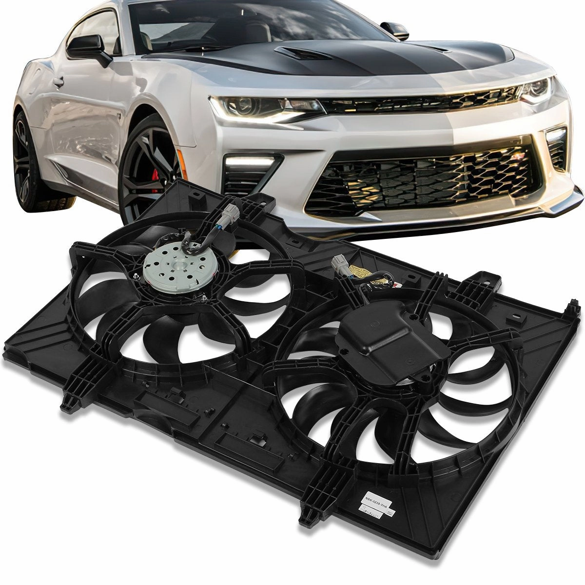 08-15 Nissan Rogue Select 2.5L Radiator Cooling Fan Assembly - NI3115137