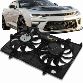08-15 Nissan Rogue Select 2.5L Radiator Cooling Fan Assembly - NI3115137
