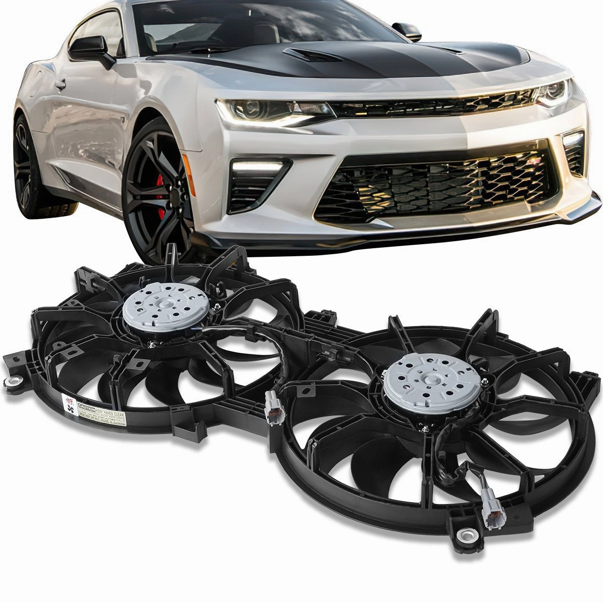 09-14 Nissan Maxima Radiator Cooling Fan Assembly - NI3115139