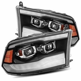 09-18 Ram Truck MK II PRO-Series Halogen Projector Headlights Black