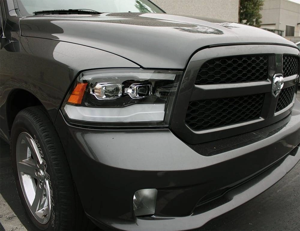 09-18 Ram Truck MK II PRO-Series Halogen Projector Headlights Black