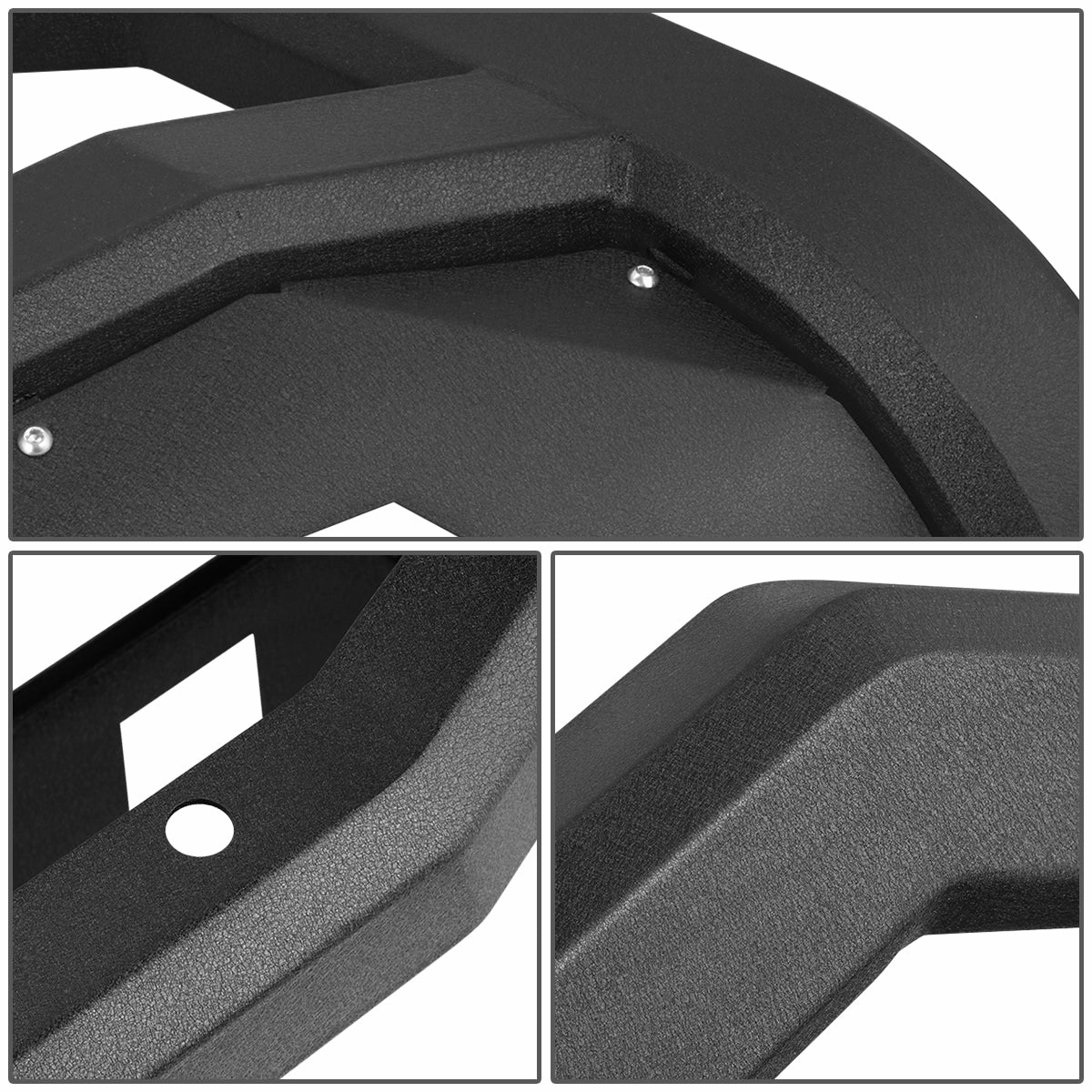 09-22 Ram 1500 (Classic) Diagonal Slat Front Bumper Grille Guard - Carbon Steel