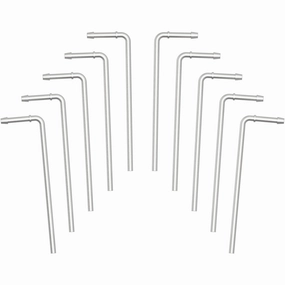 0.375 in. 90deg. Bend Barbed Performance Exhaust Hanger