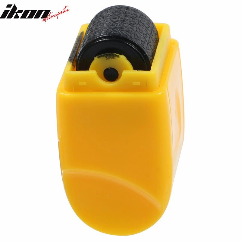 0.67in ID Protection Guard Wide Roller Stamp w/ 3ink Refill Yellow
