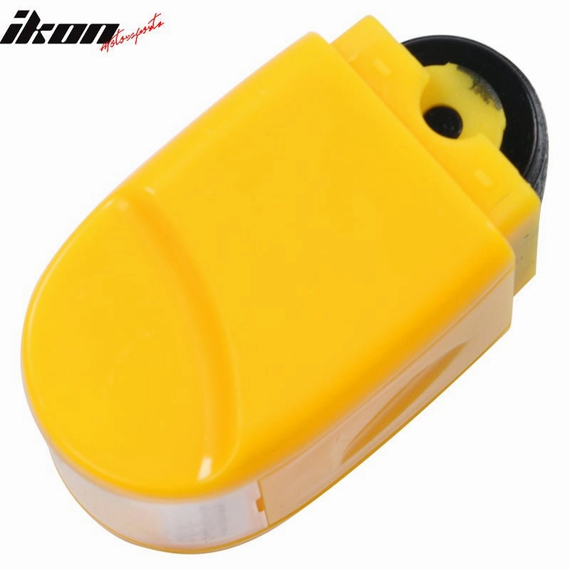 0.67in ID Protection Guard Wide Roller Stamp w/ 3ink Refill Yellow