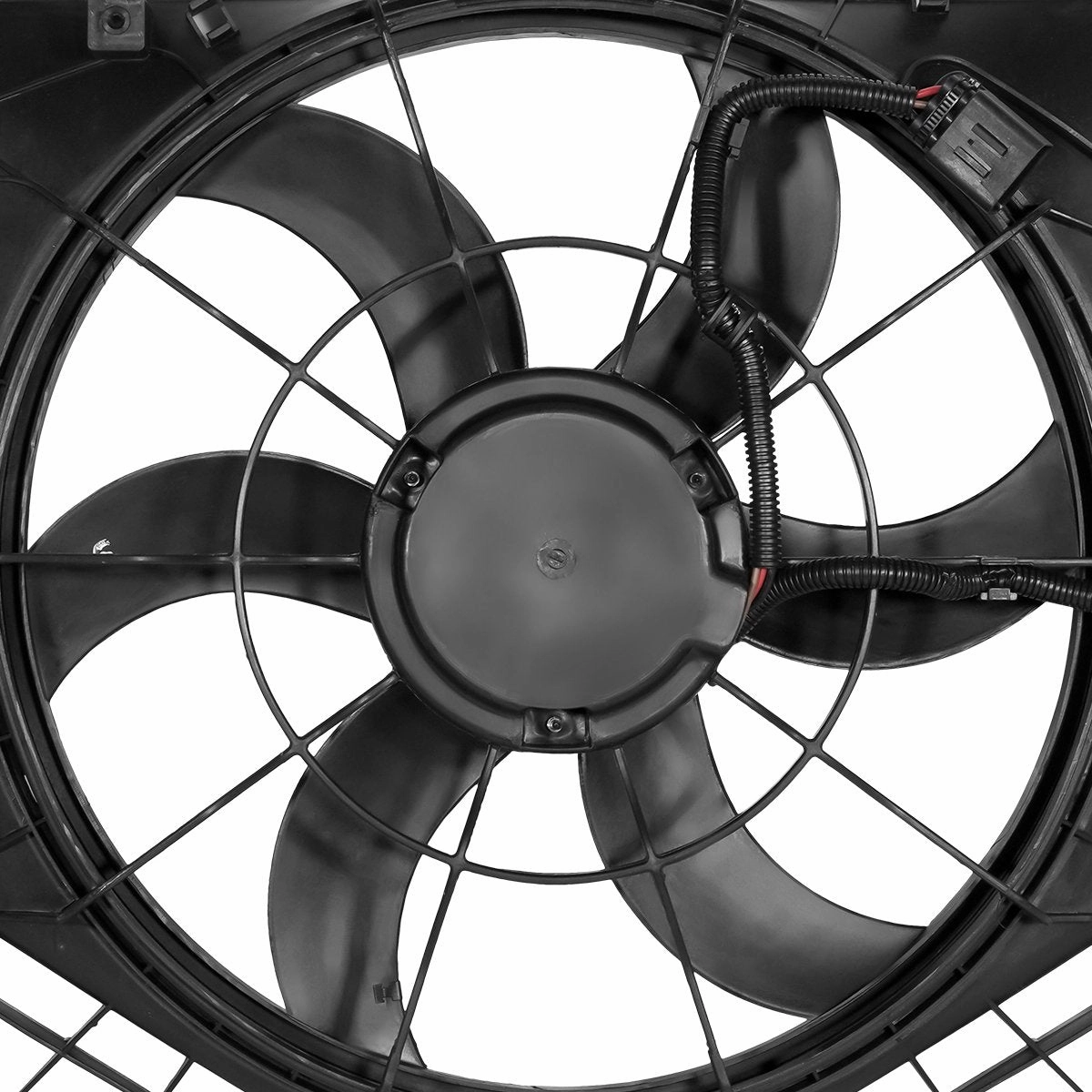 10-12 Hyundai Genesis Coupe 2.0T Radiator Cooling Fan Assembly - HY3115127