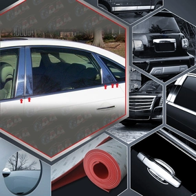 10pcs Stainless Steel Pillar Post Trim<br>06-11 Hyundai Azera
