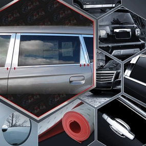 10pcs Stainless Steel Pillar Post Trim<br>10-13 Kia Soul