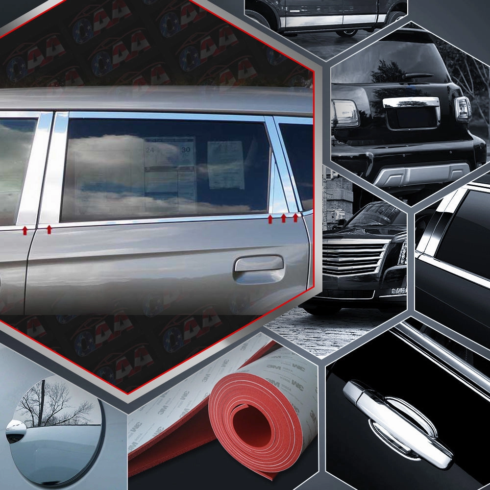 10pcs Stainless Steel Pillar Post Trim<br>10-13 Kia Soul