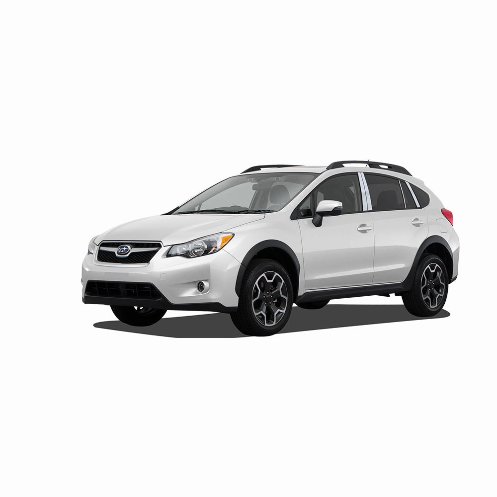 10pcs Stainless Steel Pillar Post Trim<br>12-16 Subaru Impreza Sport, 16-23 Crosstrek