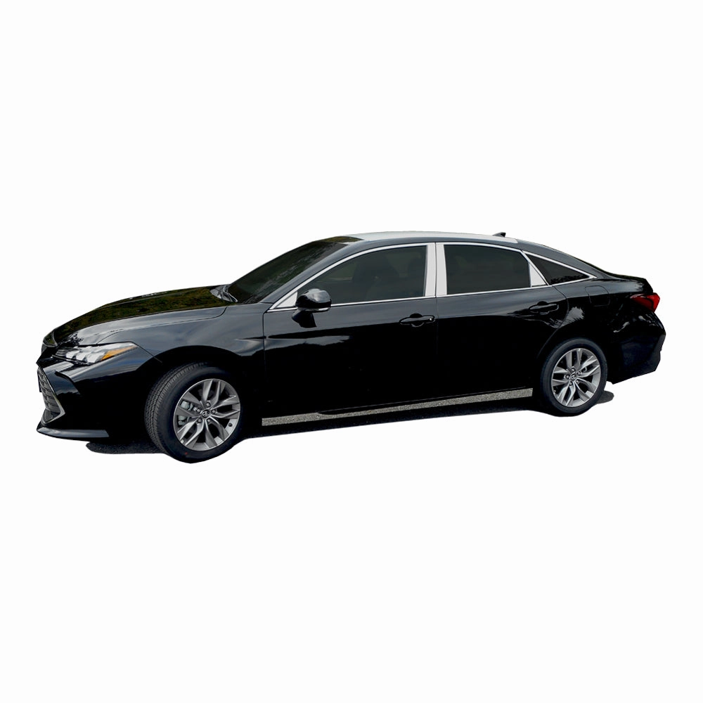 10pcs Stainless Steel Pillar Post Trim<br>19-22 Toyota Avalon