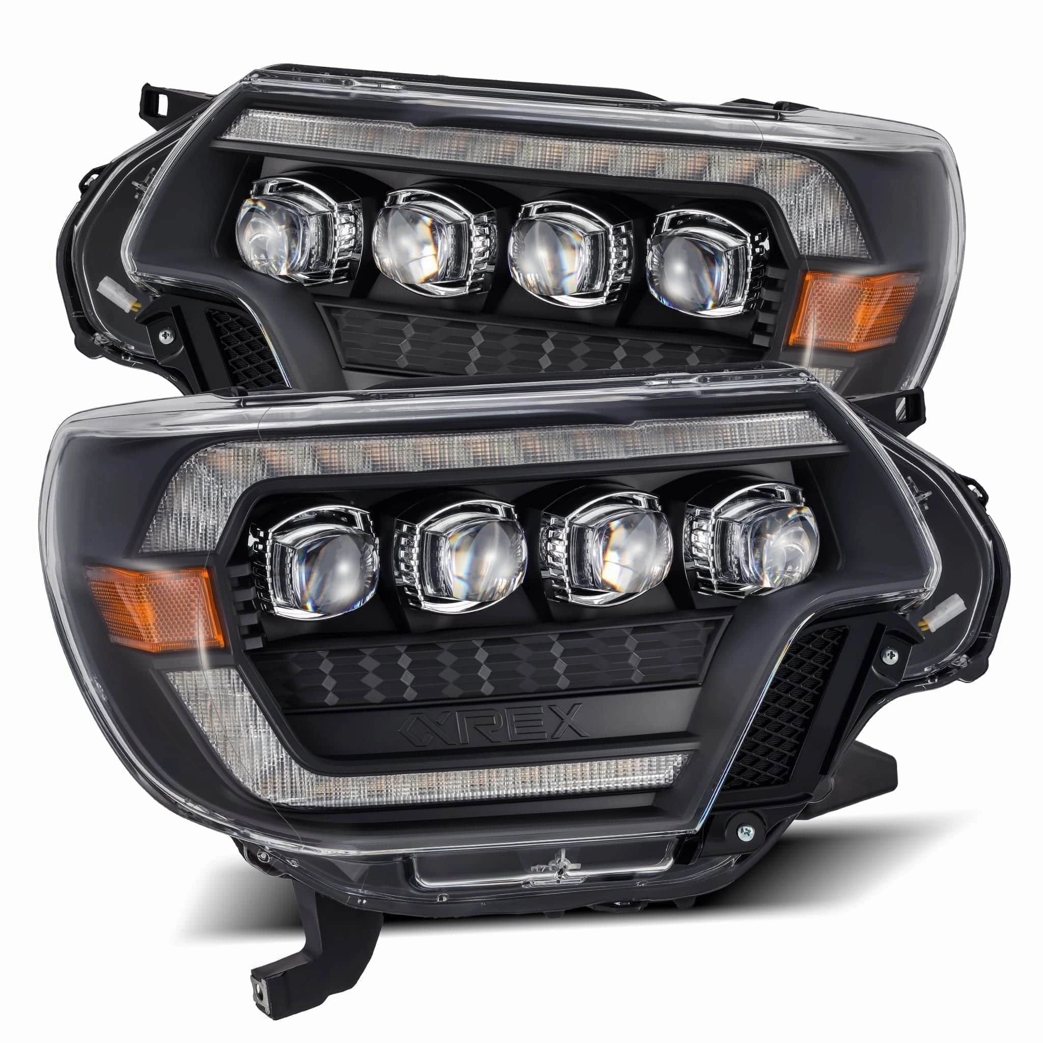 12-15 Toyota Tacoma NOVA-Series LED Projector Headlights Black