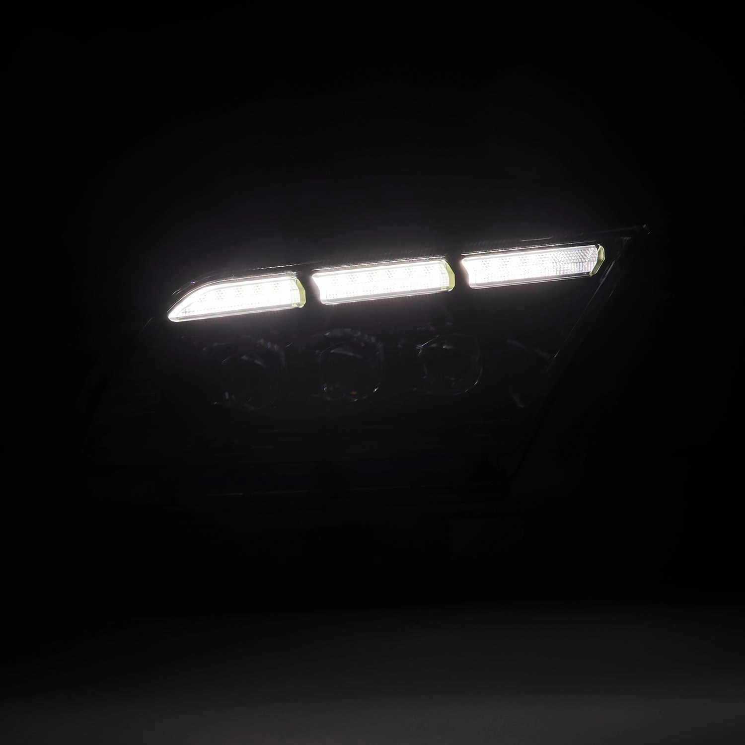 13-14 Ford Mustang MK II NOVA-Series LED Projector Headlights Alpha-Black