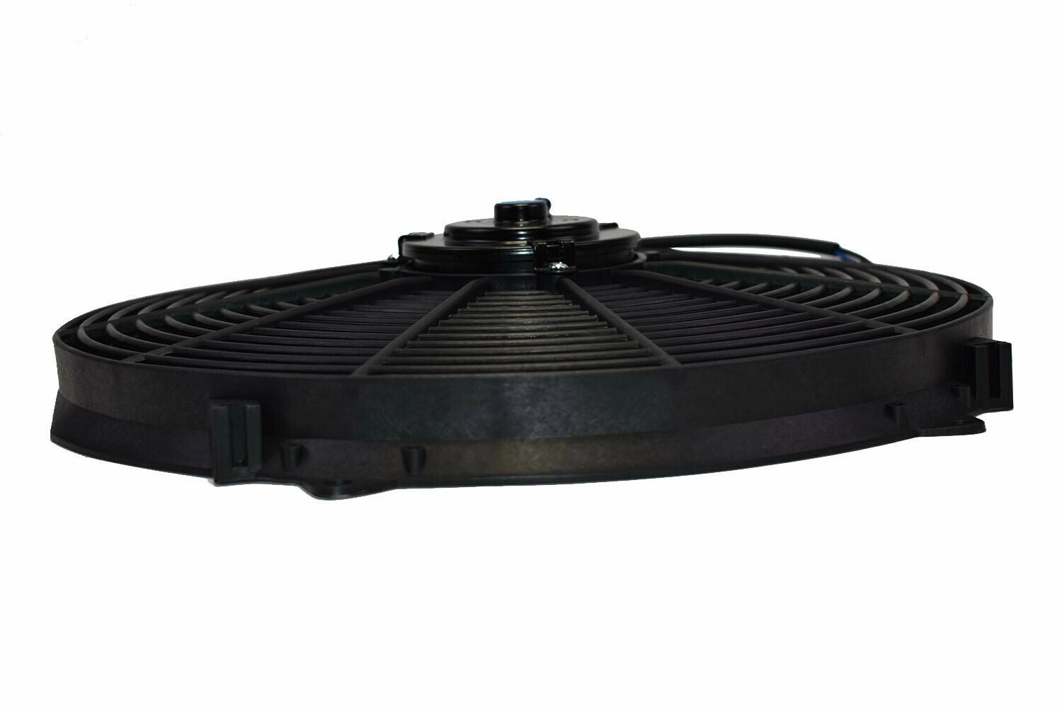 140041 16" Electric Curved Blade Reversible Cooling Fan 12v 3000cfm  Thermostat Kit