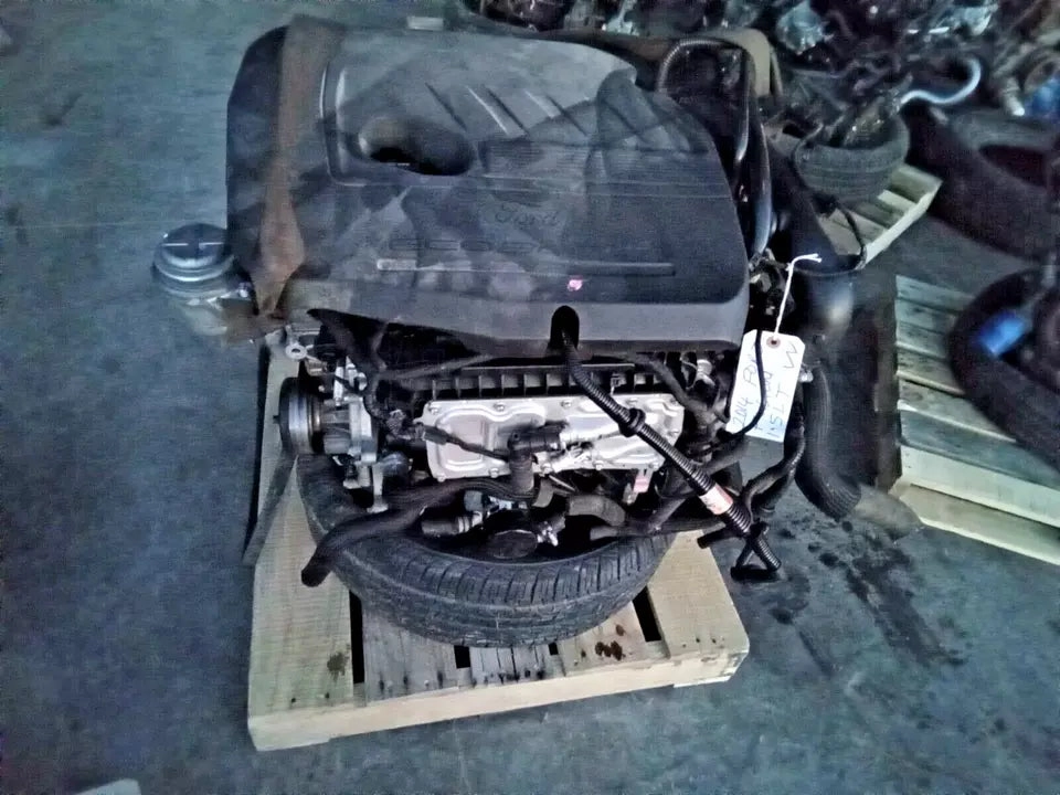 14 15 16 FORD FUSION 1.5L TURBO 4CYL ENGINE MOTOR ASSY W/TURBO VIN D 75K MILES