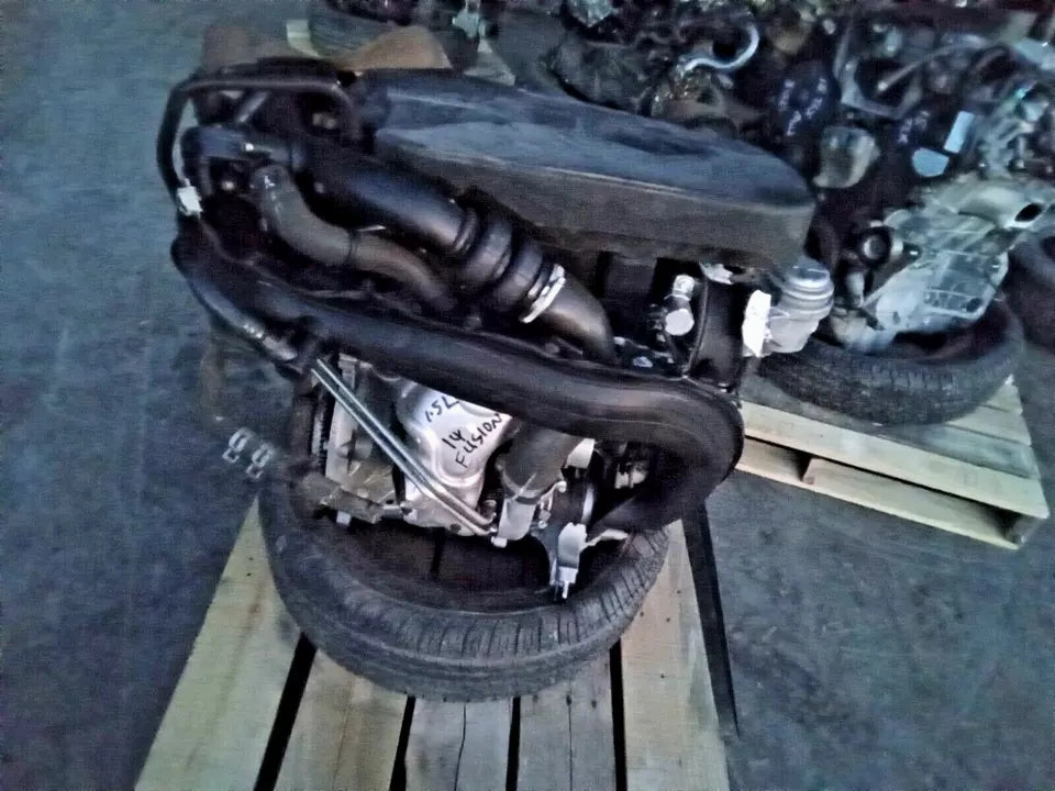 14 15 16 FORD FUSION 1.5L TURBO 4CYL ENGINE MOTOR ASSY W/TURBO VIN D 75K MILES