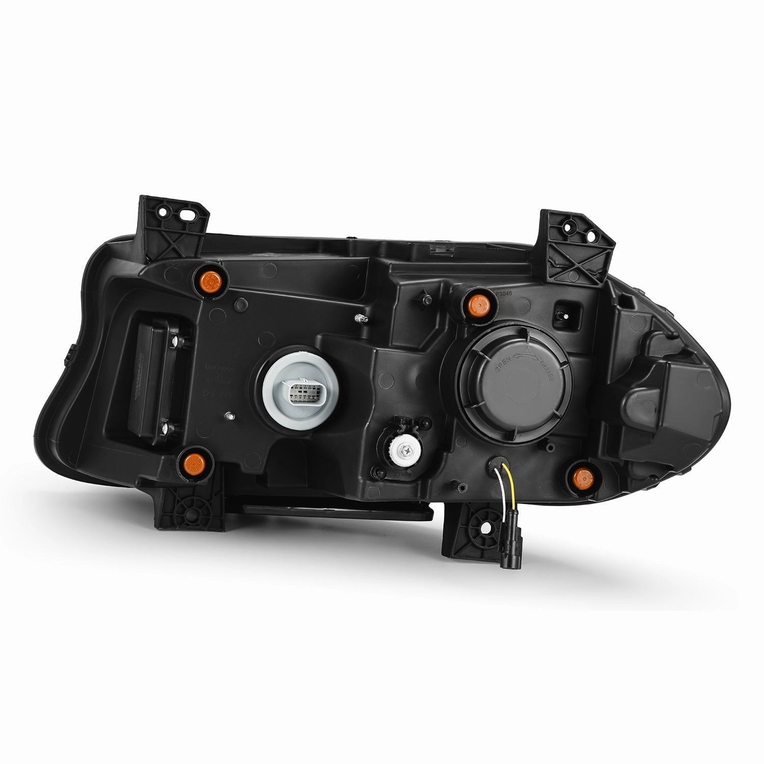 15-23 Dodge Charger NOVA-Series LED Projector Headlights Alpha-Black