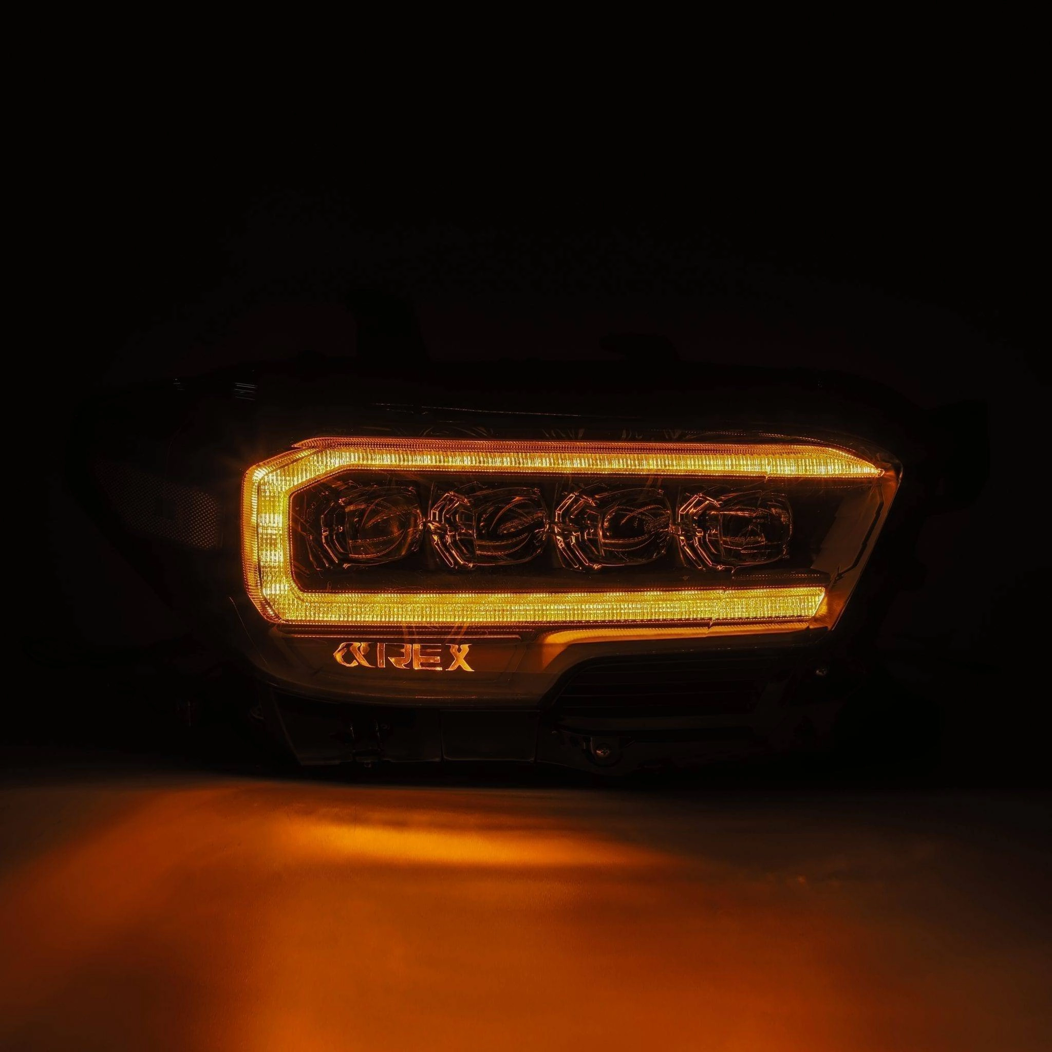 16-23 Toyota Tacoma NOVA-Series LED Projector Headlights Black