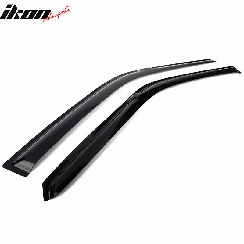 1990-1993 Honda Accord Coupe 2Pc Set Window Visors Acrylic