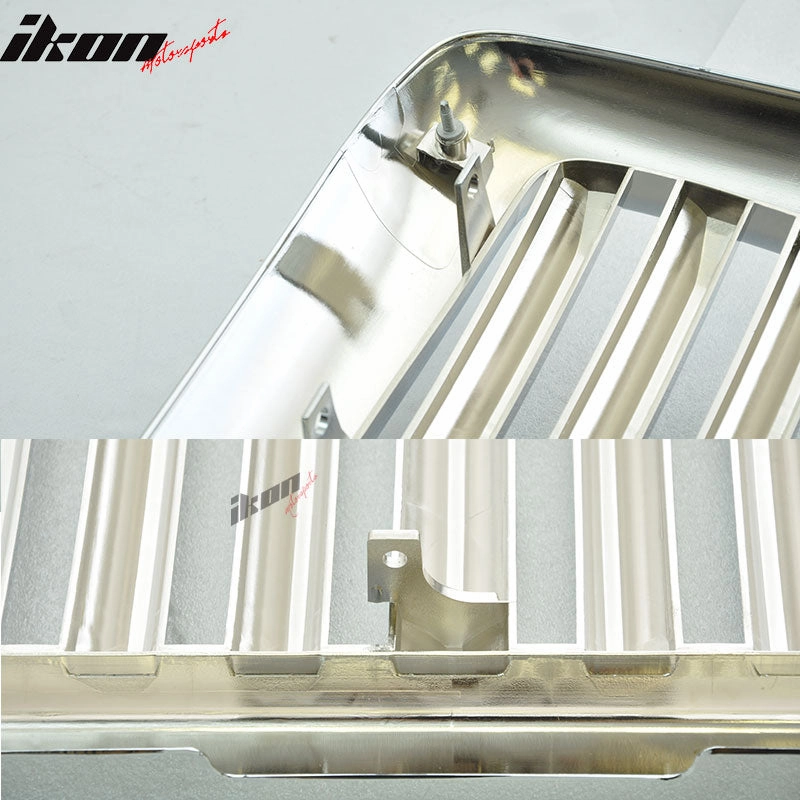 1994-2002 Dodge Ram 1500 2500 3500 Chrome Vertical Grille Unpainted