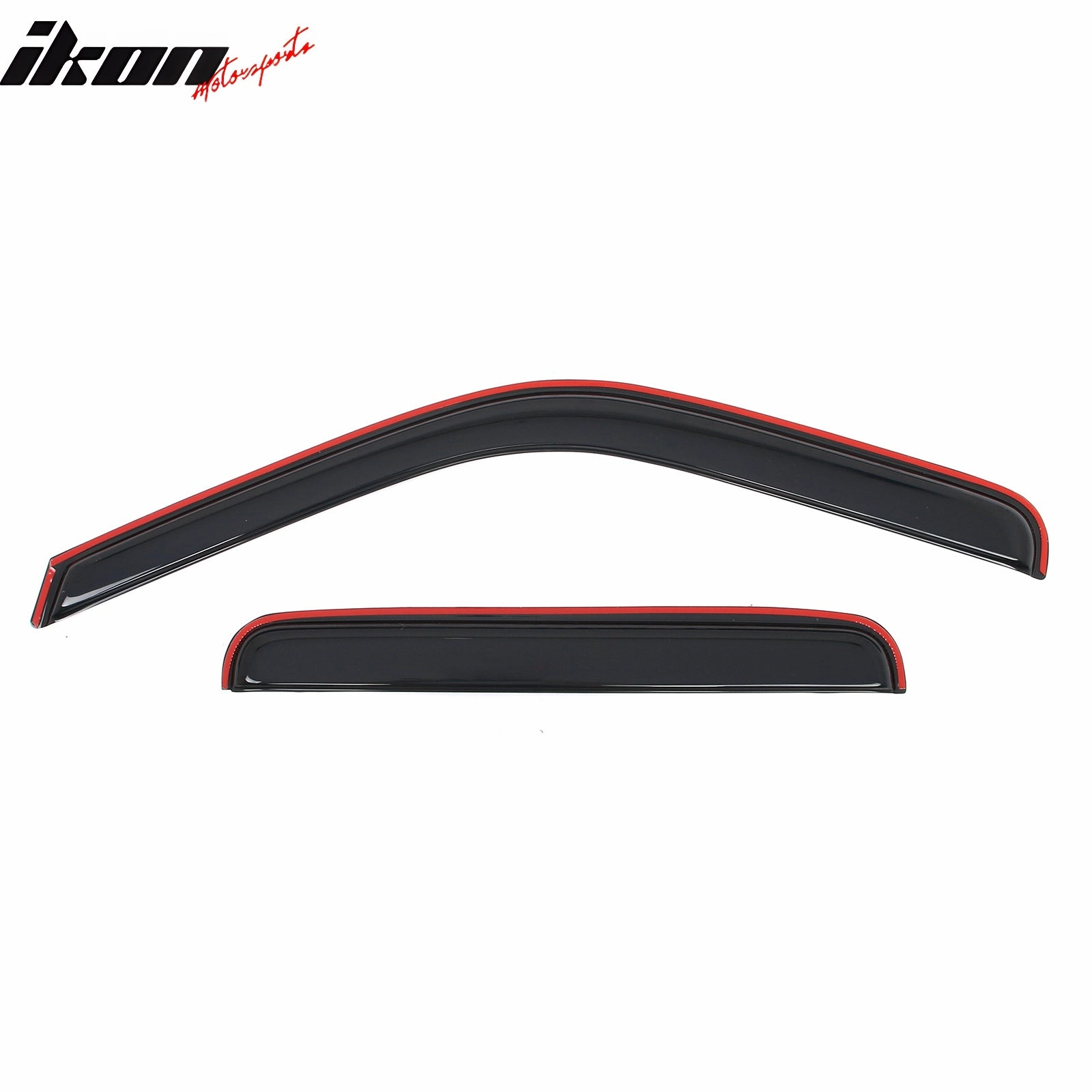 1999-2016 Ford F250-F550 Super Duty Crew Cab Window Visors In-Channel