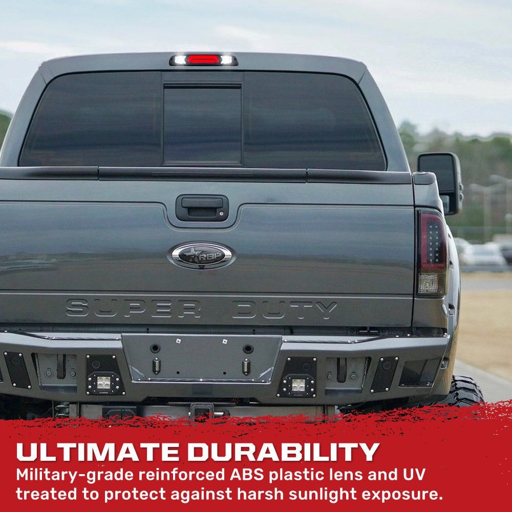 1999-2016 Ford SuperDuty RECON Smoked LED Third Brake Light