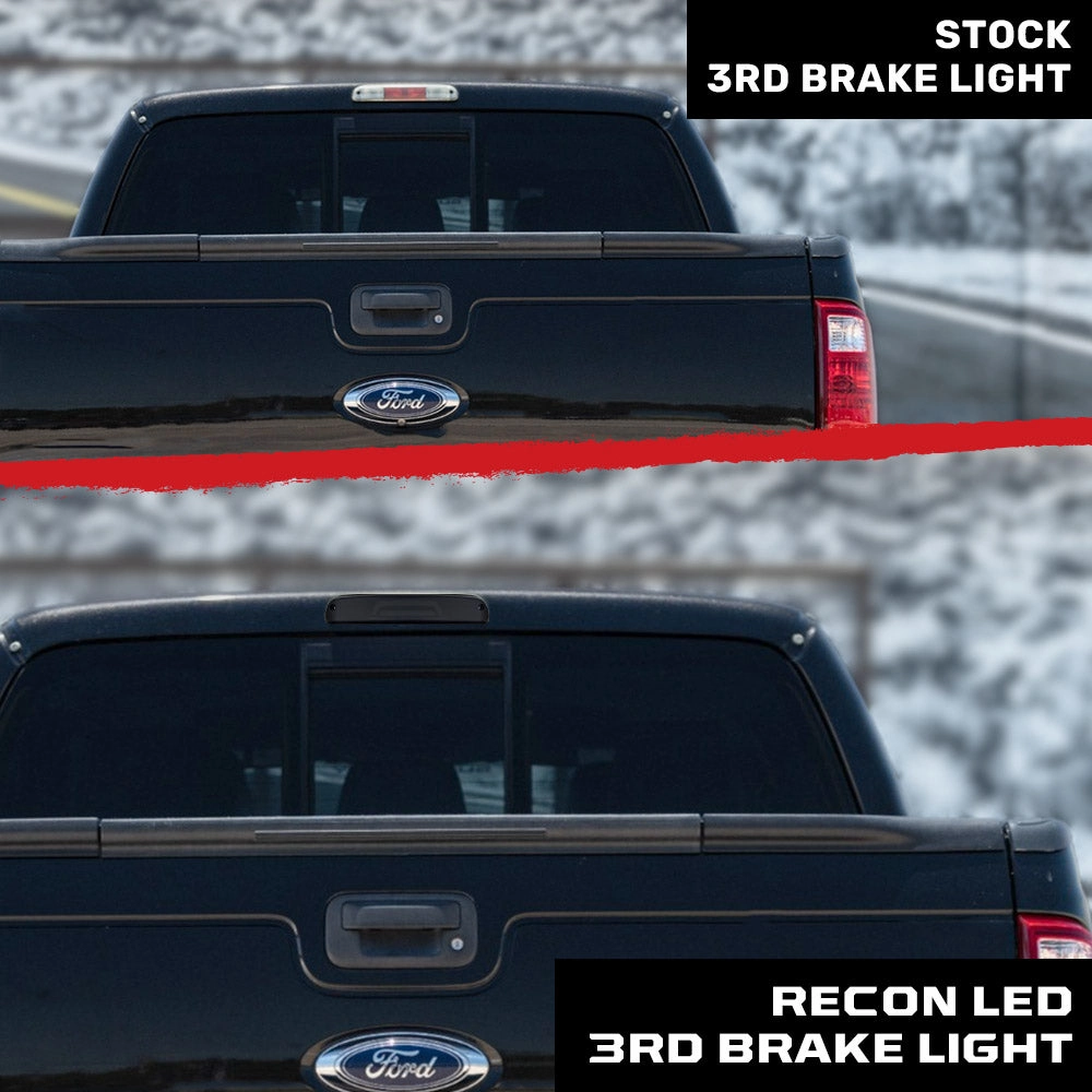 1999-2016 Ford SuperDuty RECON Smoked LED Third Brake Light