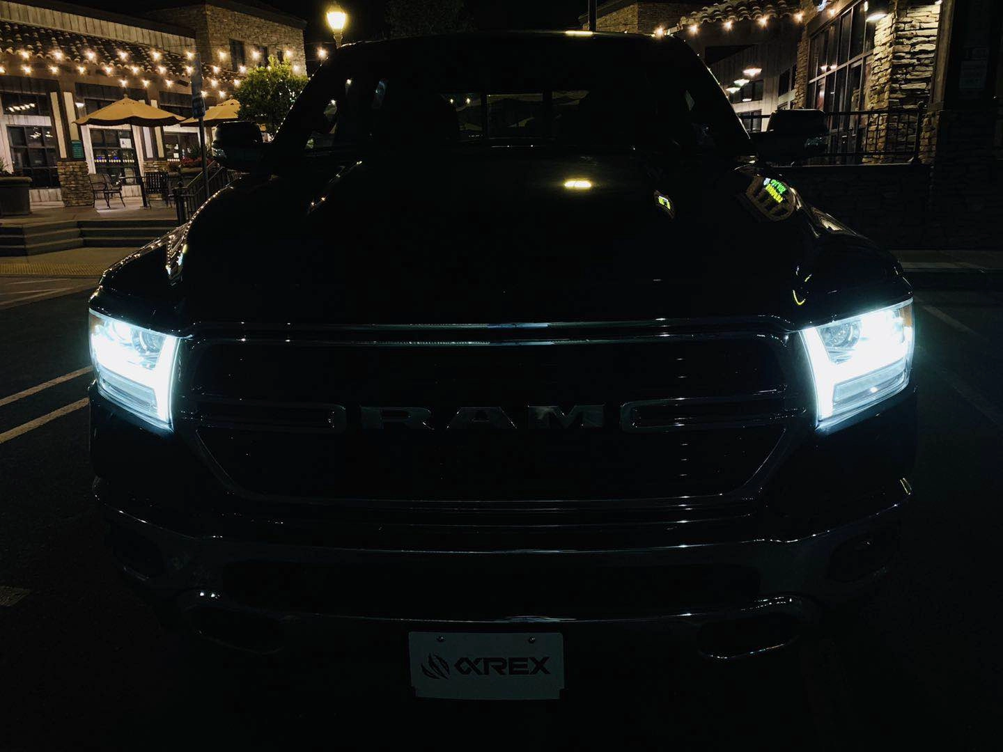 19-24 Ram 1500 LUXX-Series LED Projector Headlights Chrome