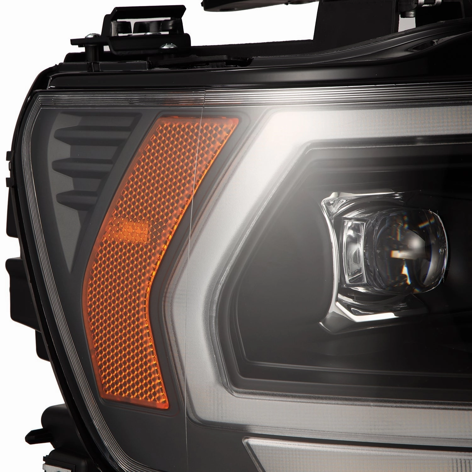 19-24 Ram 1500 (MK II 2500 Style) NOVA-Series LED Projector Headlights Black