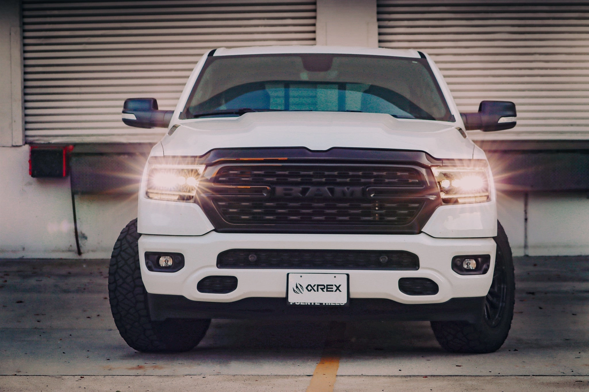 19-24 Ram 1500 (MK II 2500 Style) NOVA-Series LED Projector Headlights Black