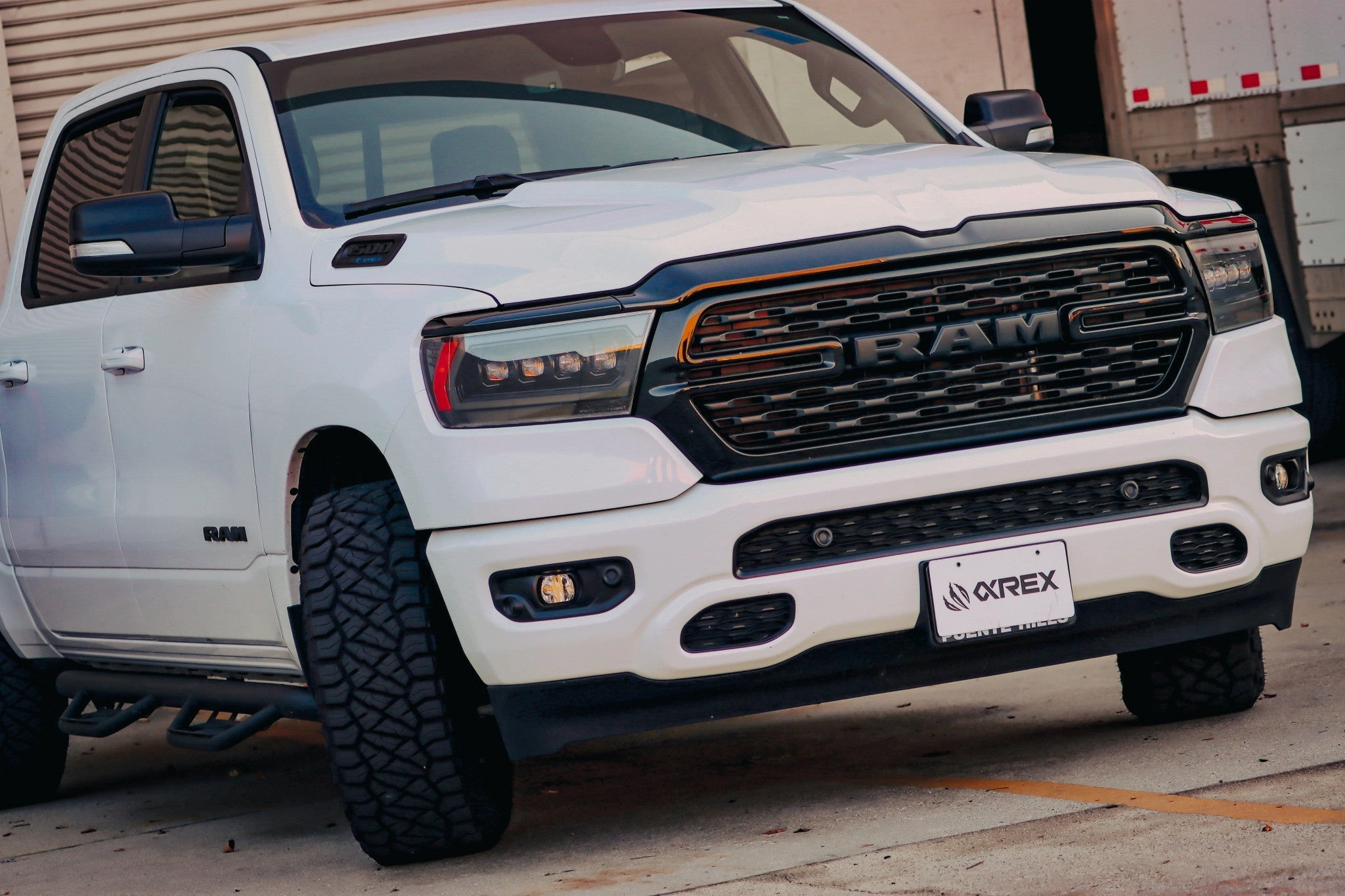 19-24 Ram 1500 (MK II 2500 Style) NOVA-Series LED Projector Headlights Black