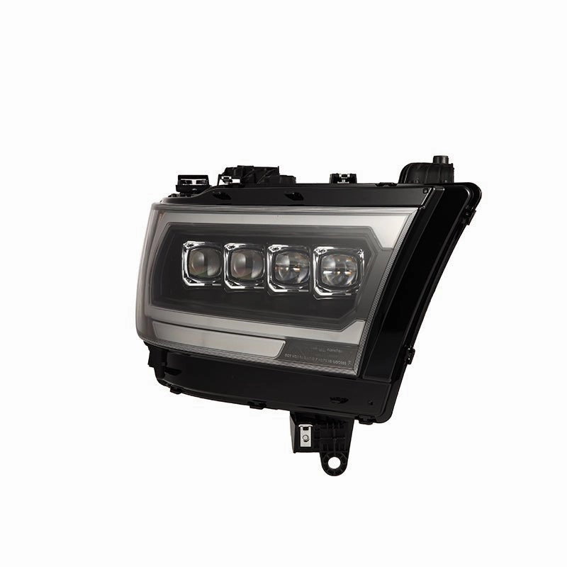 19-24 Ram 1500 (MK II 2500 Style) NOVA-Series LED Projector Headlights Black
