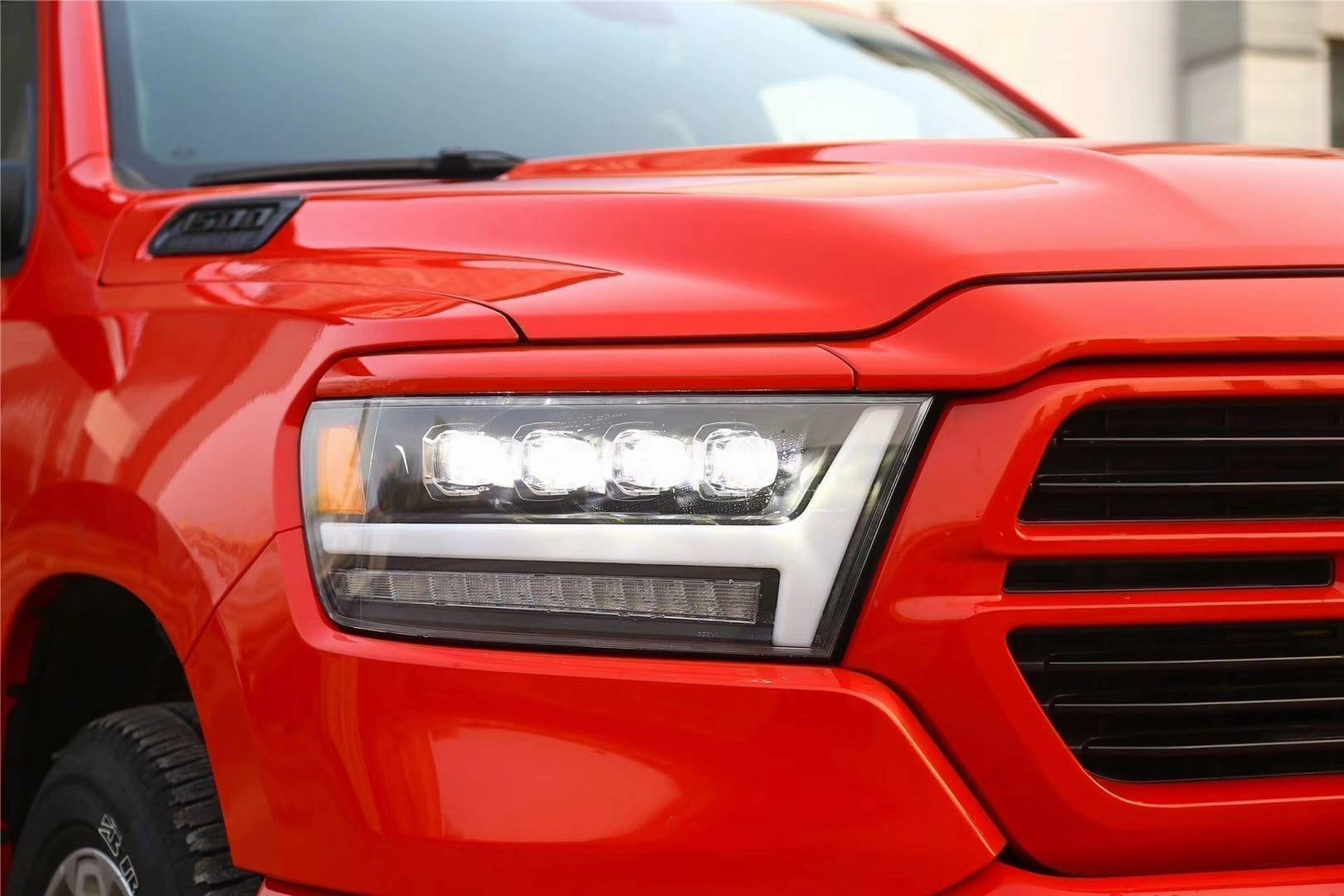19-24 Ram 1500 NOVA-Series LED Projector Headlights Black