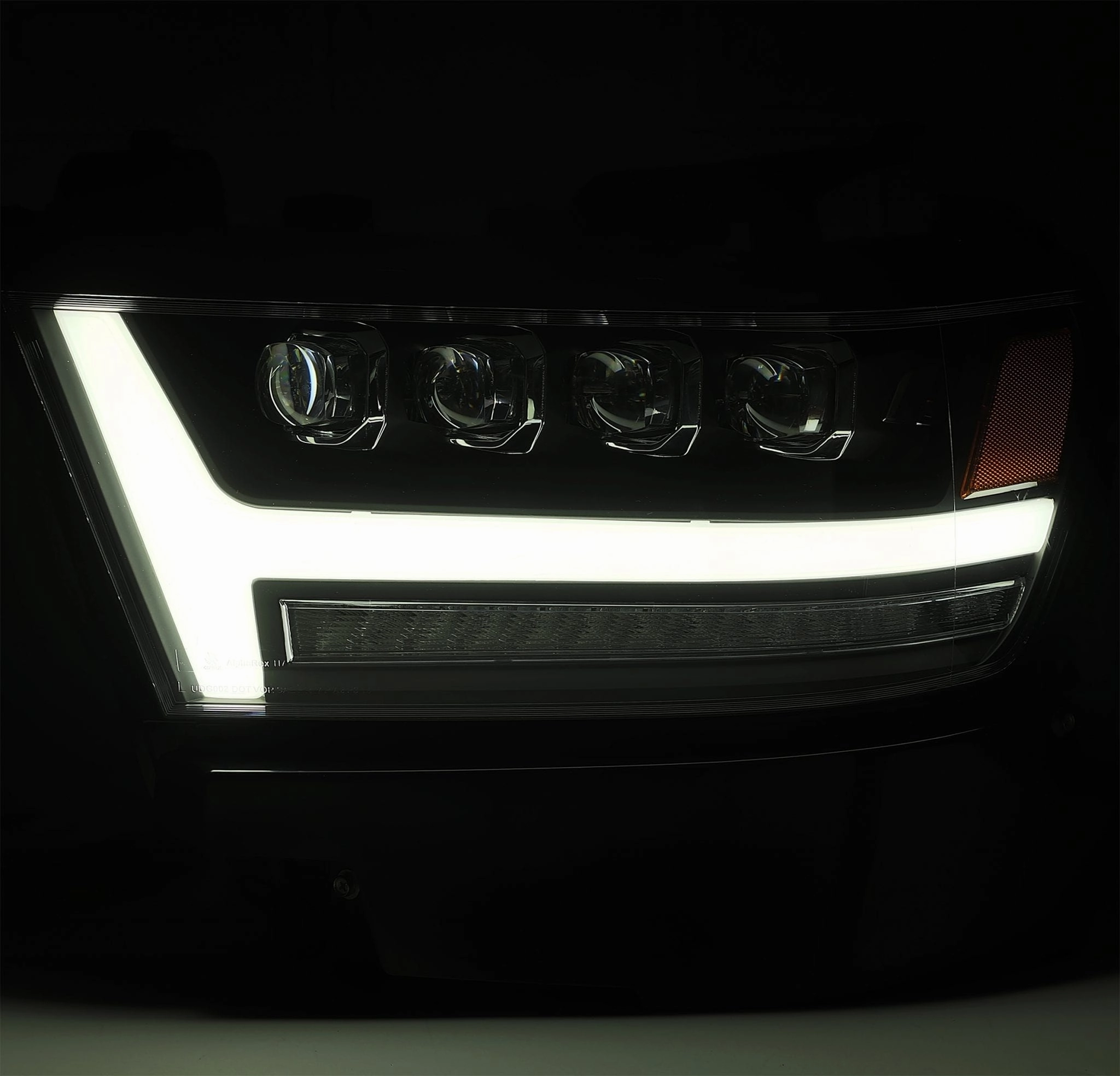 19-24 Ram 1500 NOVA-Series LED Projector Headlights Chrome