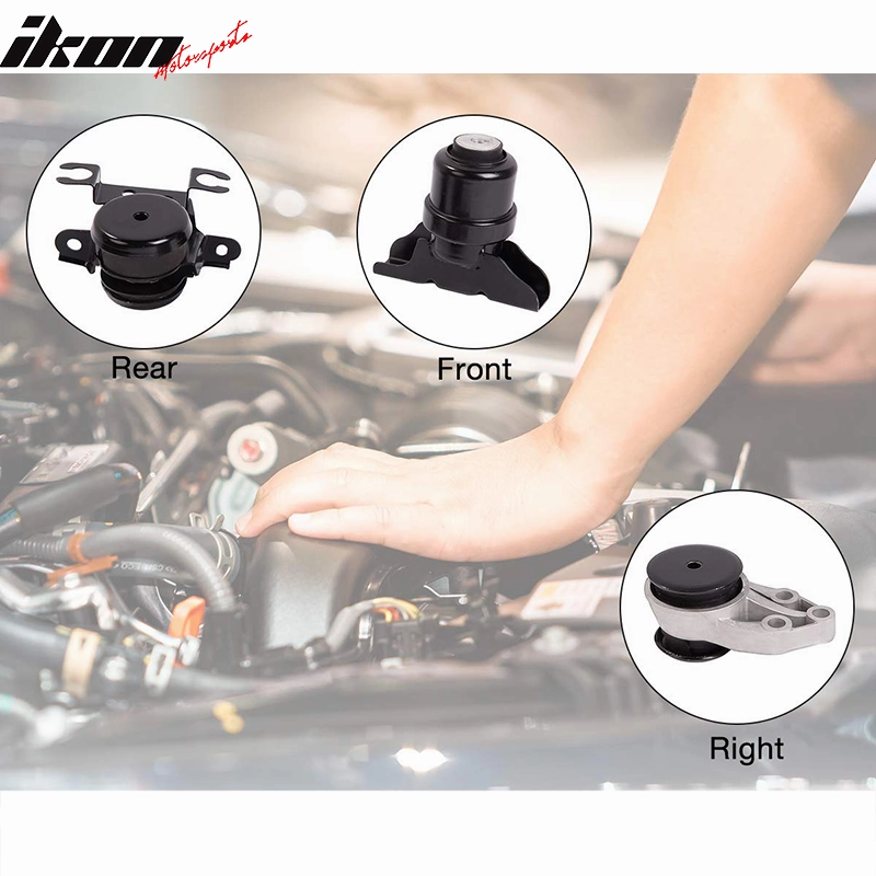 2001-2004 Mazda Tribute 2.0L 3.0L Engine Motor Mount Kit 3PC