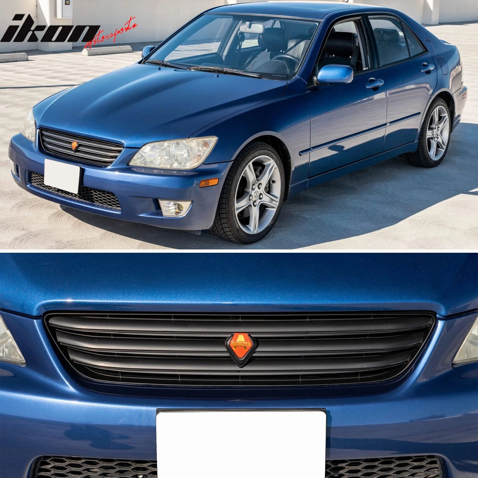 2001-2005 Lexus IS300 IS200 Car Front Grille Altezza Style ABS