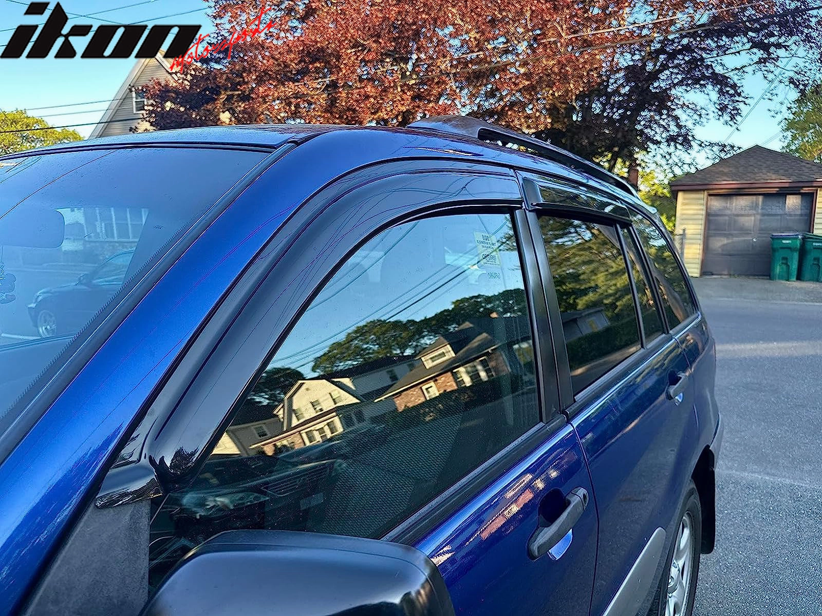 2001-2005 Toyota RAV4 4Pc Set Visor Windows Acrylic